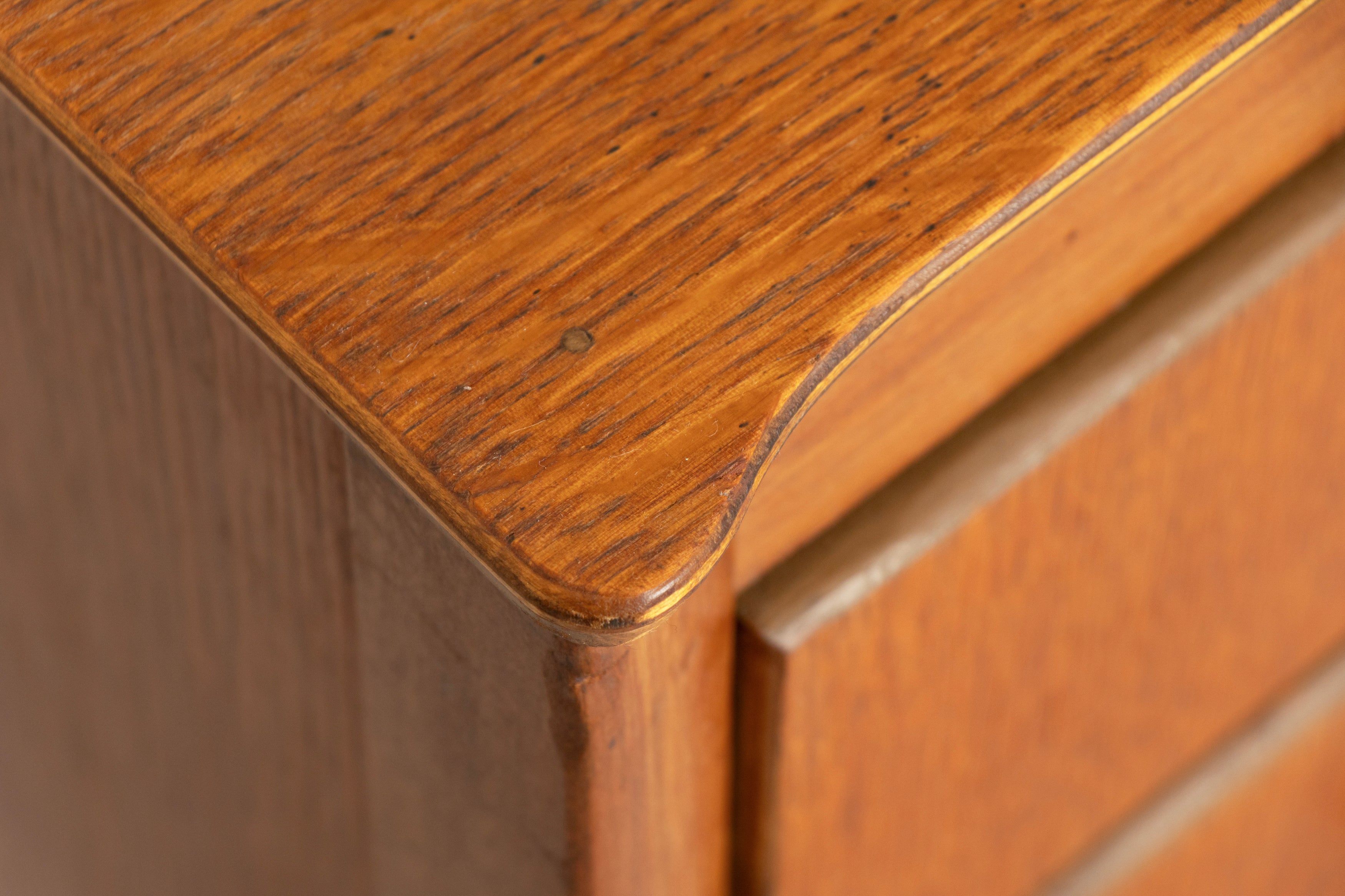 Small Midcentury Chest of Drawers in Oak by Lebus c.1965