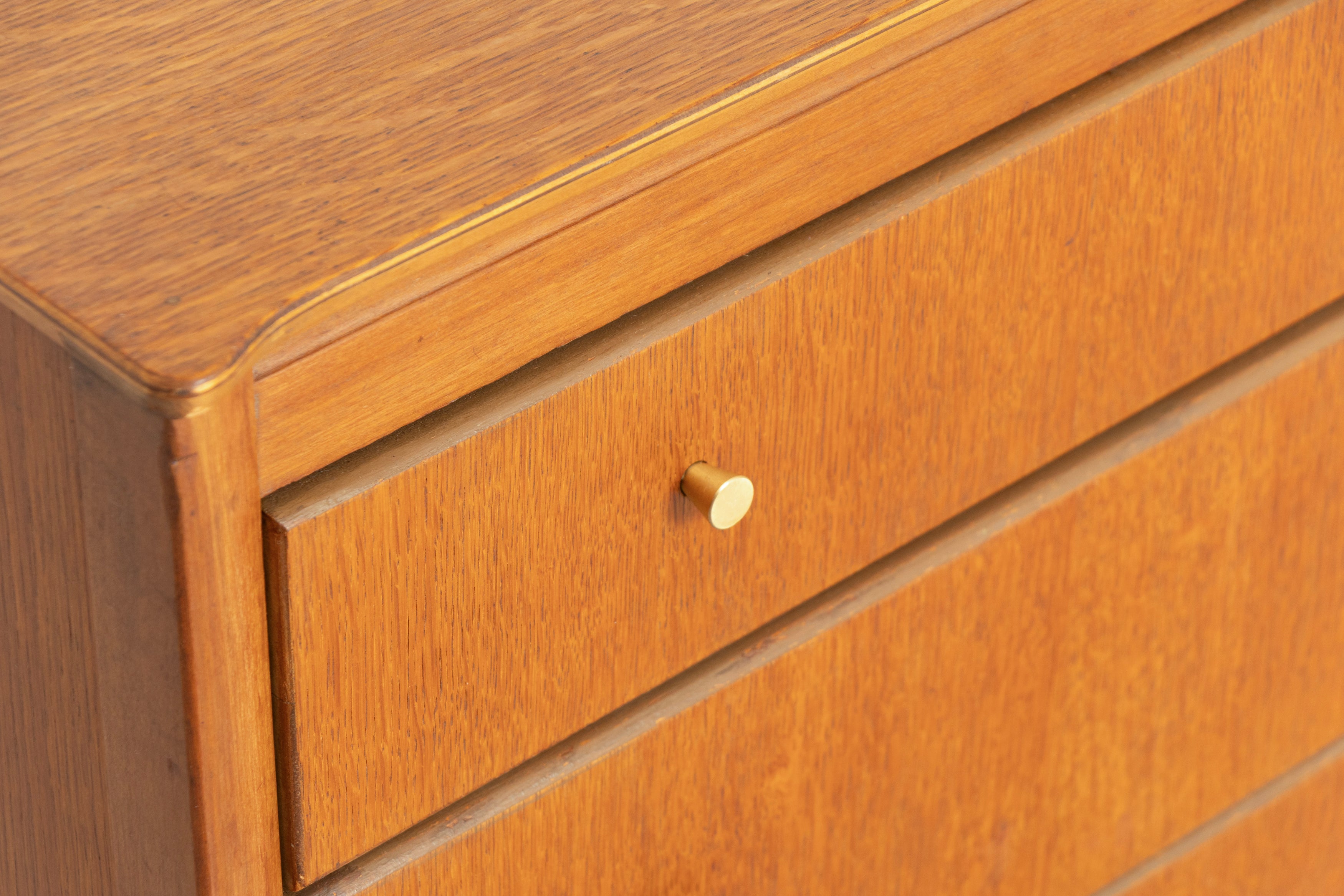 Small Midcentury Chest of Drawers in Oak by Lebus c.1965