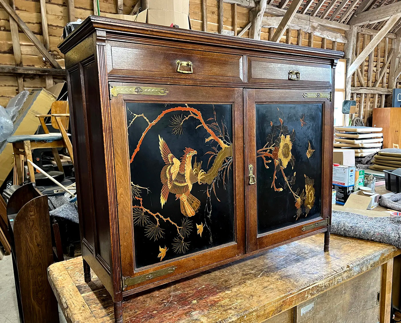 Restored cupboard