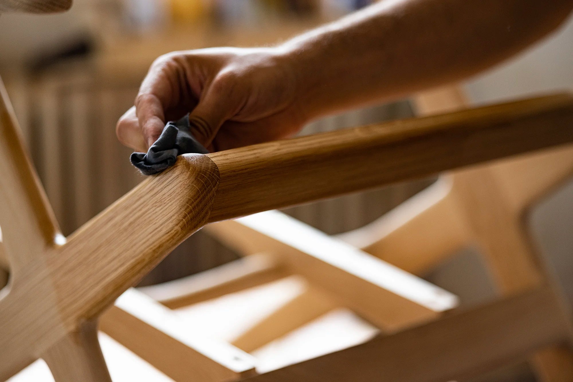 Restored mid-century furniture